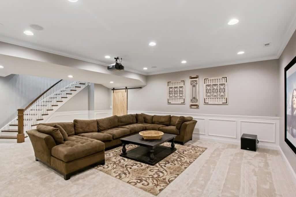Basement Living Room
